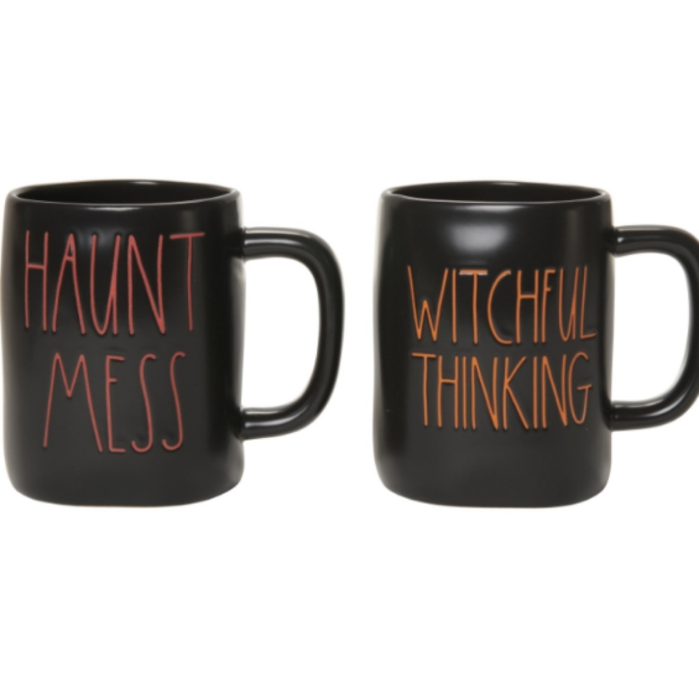 Rae Dunn Ceramic Coffee Mug Set